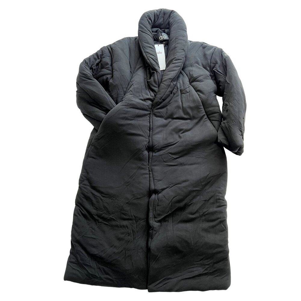 ALO Yoga Charcoal Puffer Jacket